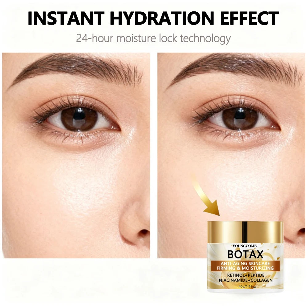 BOTAX Anti-Aging Skincare Cream with Retinol Peptides Niacinamide & Collagen for Firming and Hydrating Daily Use