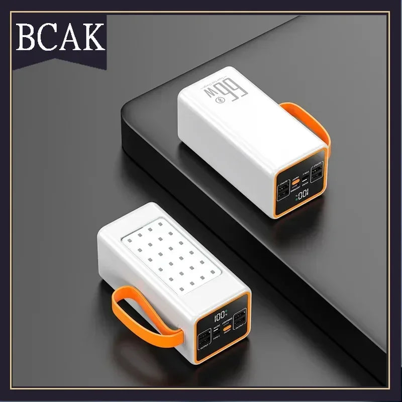 BCAK Style  500000mah 100000mah 200000mah 300000mah Upgraded Version Super power bank fast charge with LED Super Large Capacity