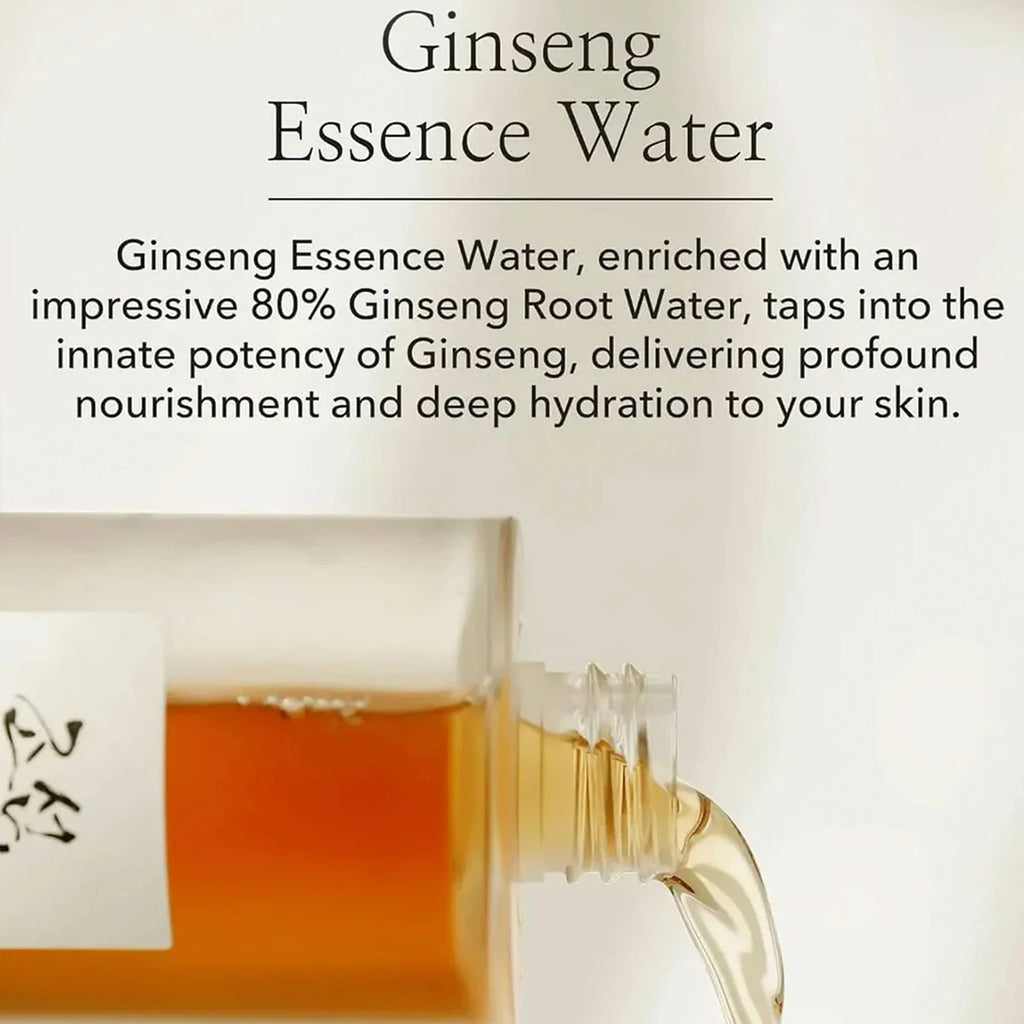 BEAUTY OF JOSEON Ginseng Essence Water 150ml, Deep Skin Hydration, Soothe Dry Skin, K-Beauty, Korean Cosmetics, Korean Skincare