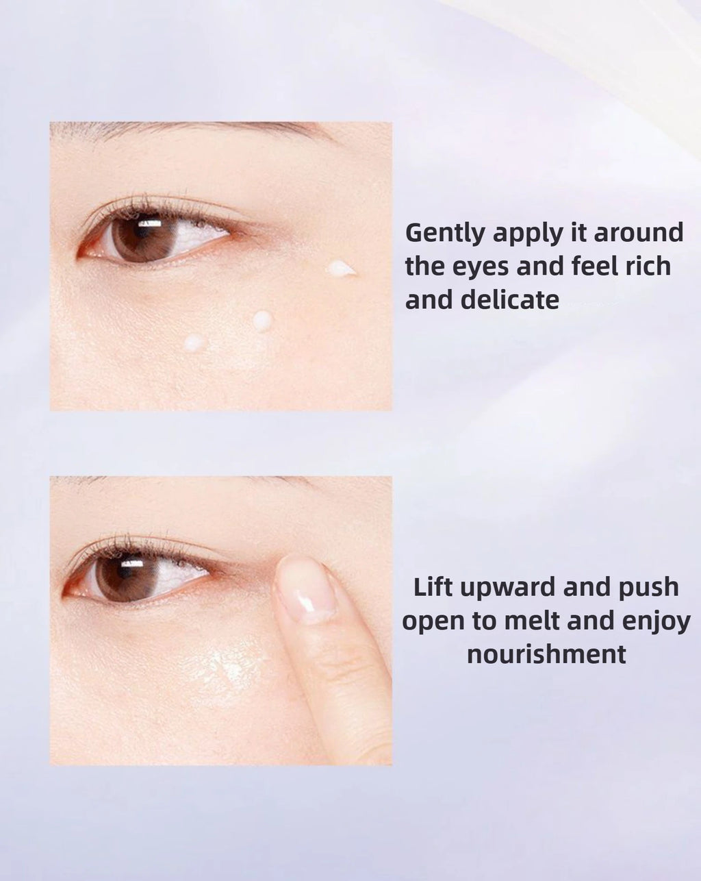 Instant Eye Bag Removal Cream Roller Ball Anti Wrinkle Fade Fine Lines Firming Skin Anti Dark Circle Puffiness Brighten Eye Care