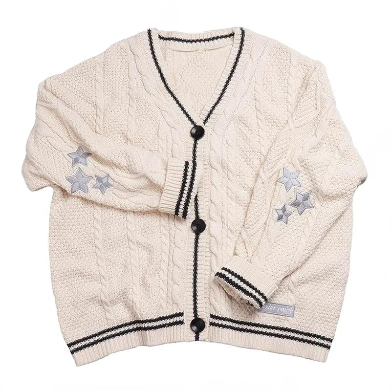 Speak Now Cardigan TS Golden Star Embroidery Button Up Purple Sweater TV Album Cardigan Gift Fall Winter Vintage Outfit