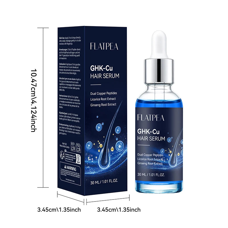 Multi Pack Blue Copper Peptide Hair Care Essence Spray Deep Nourishing Fast Absorption Non Greasy Neutral Mild Non Irritating