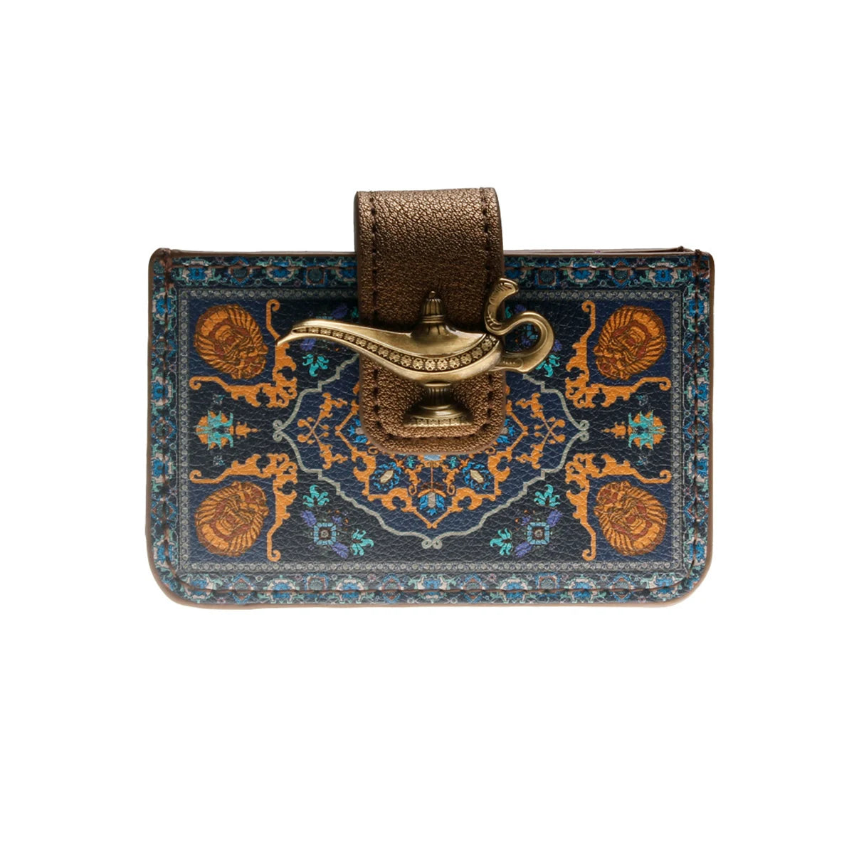 Vintage Americana Continental Mini Wallet with Retractable Card Holder & Secure Pocket
