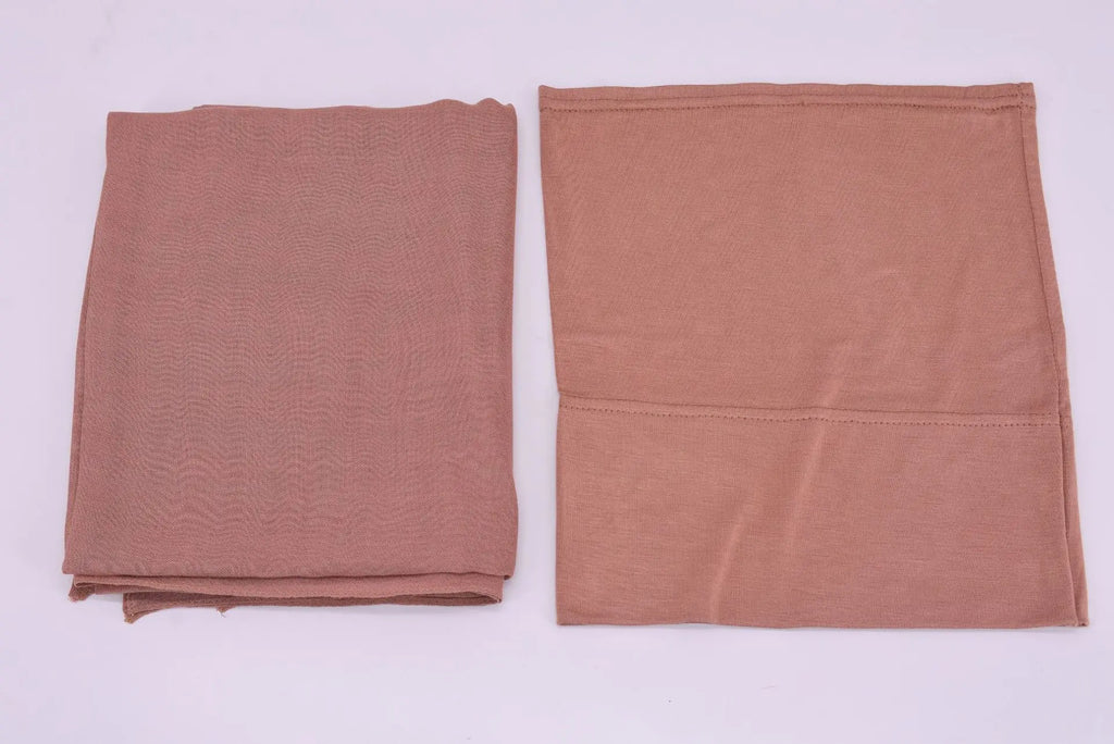 84colors Modal Hijab with Modal Undercap Set Basic Stretchy Pullover Headscarf Thin Breathable Sunscreen Head Wrap Hijabs Scarf