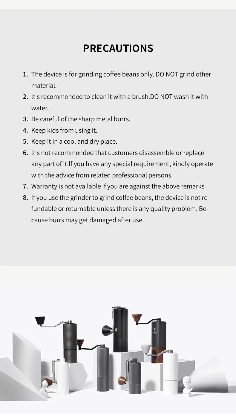 TIMEMORE CHESTNUT S3 Manual Coffee Grinder Protable External Adjustable Coffee Machine Hand Espresso Coffee Mill