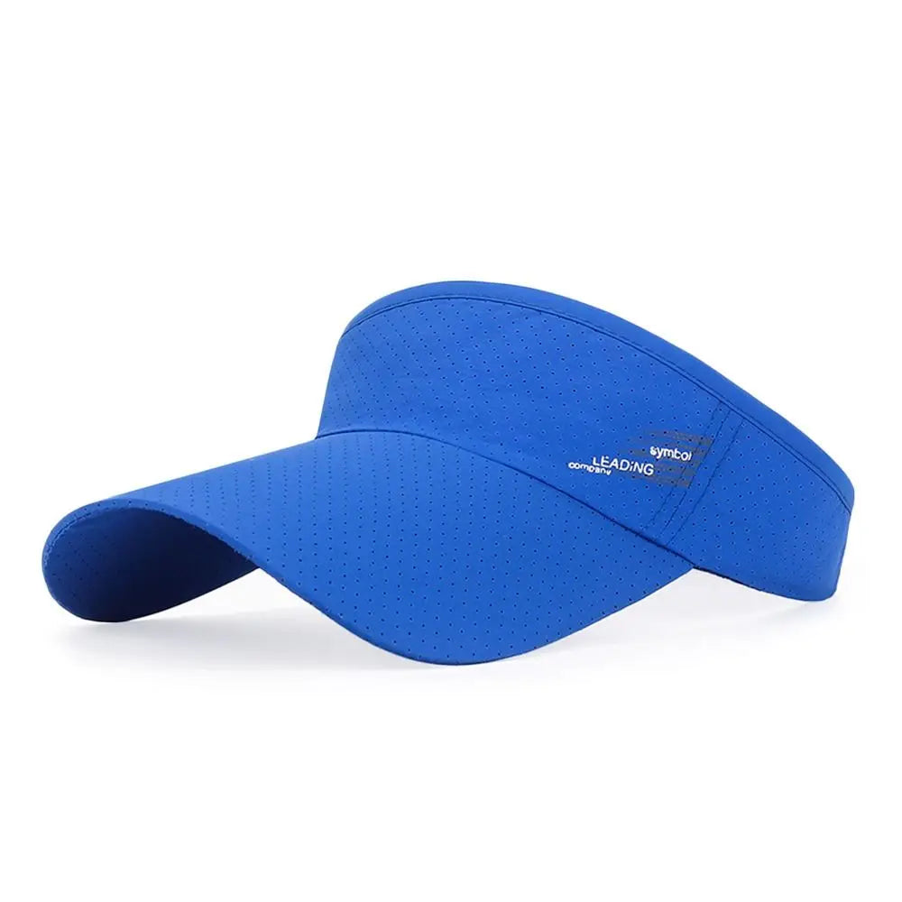 Summer Breathable Sun Hat Adjustable Quick-drying Sports Visor Casual Top Empty Beach Hat Running