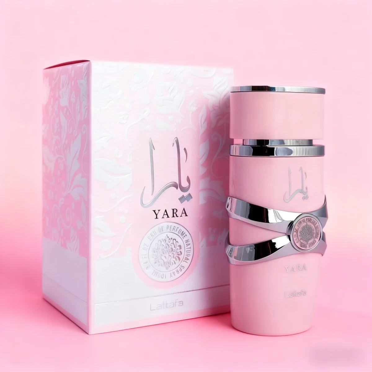 Lattafa Yara Eau De Parfum for Women Mens 100ml 3.4oz Long Lasting Fragrance Vanilla Gourmand Fruity Floral Arabian Perfume Gift for Unisex