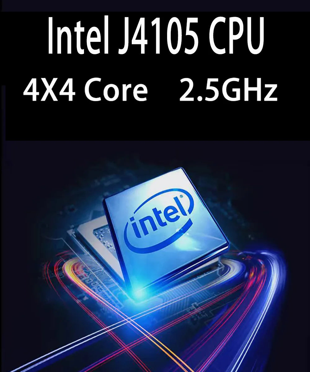 14" Laptop Computer Intel Celeron J4105 Notebook Computers Windows 11 12GB DDR4 256GB SSD 1920*1080P Mini Gaming Laptop