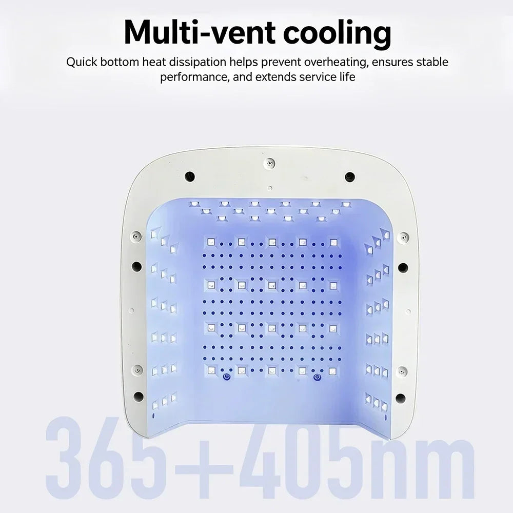 Dual Use Nail Lamp Cordless Manicure Dryer Wireless UV Light 78LEDs Fast Nail Gel Curing Smart Auto Sensor With Single Thumb Nai
