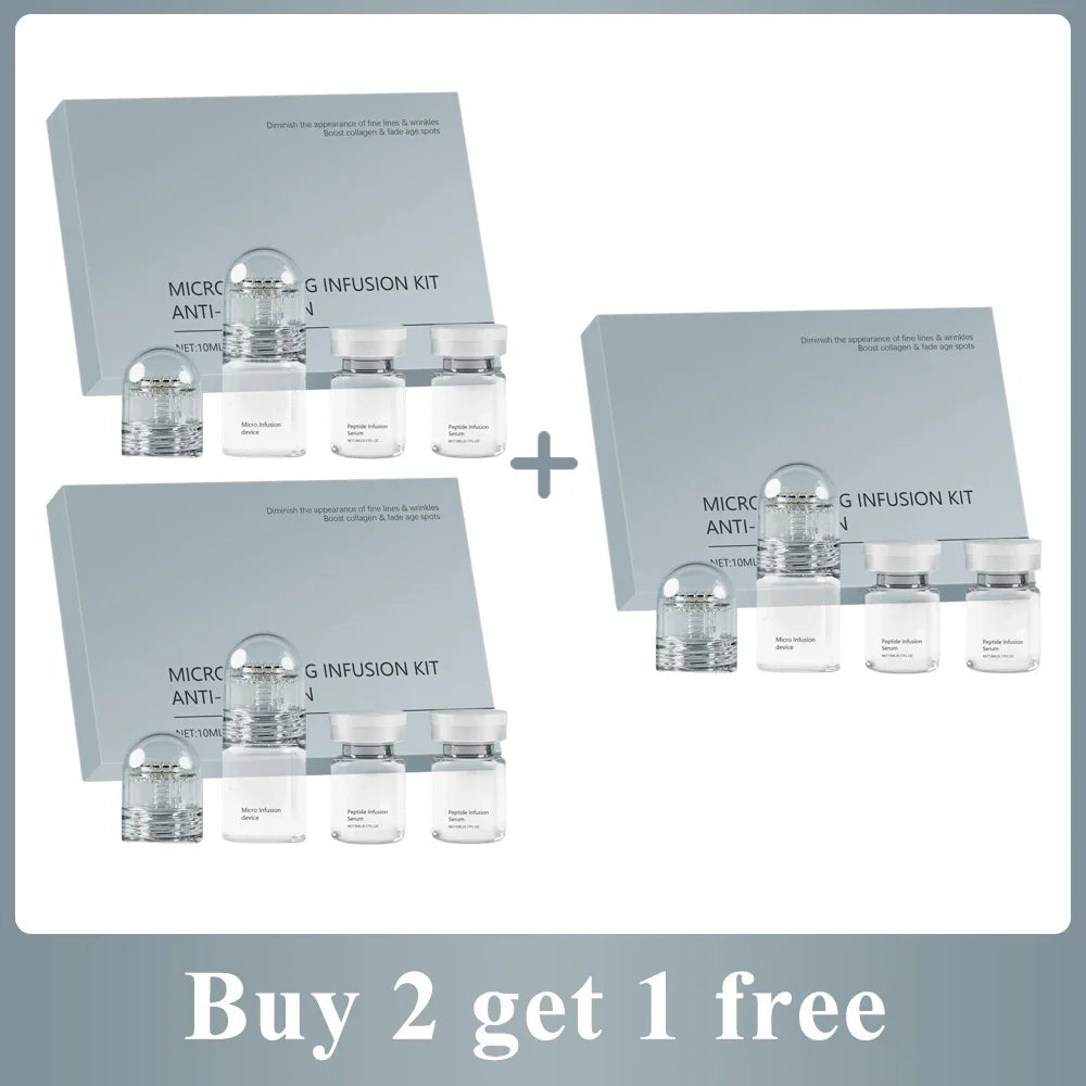 Peptide Serum Microneedle Repair Facial Care Set For Home Daily Use