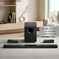 ULTIMEA 7.1.4 Dolby Atmos Soundbar System | 740W Power, 8" Wireless Subwoofer, 360° Spatial Audio for TV.