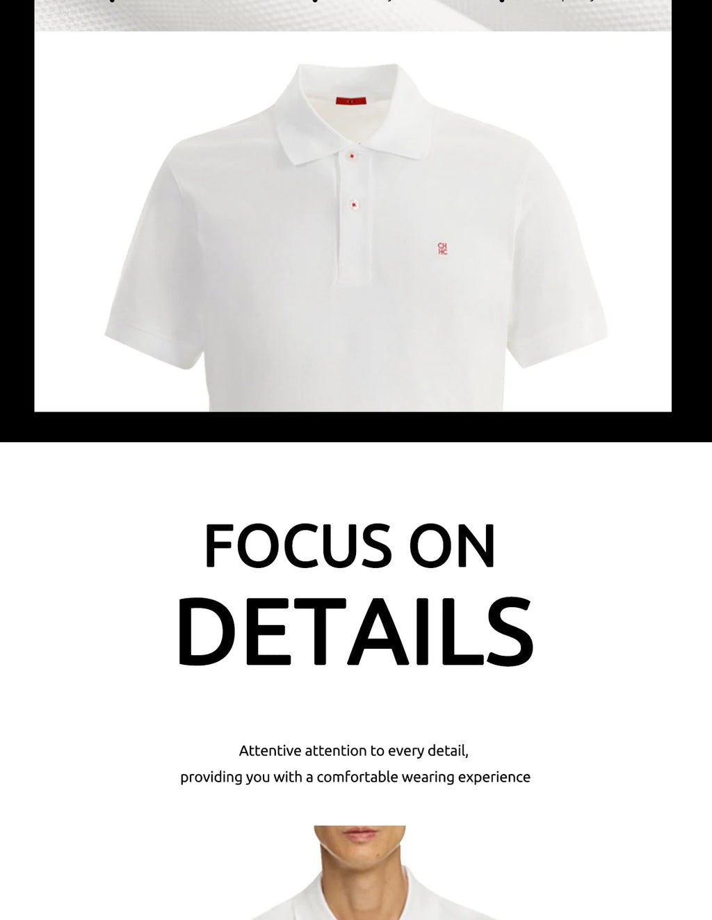 Embroidery Mens Polo Shirt Cotton Mens Casual Short Sleeve Solid White Soft T-Shirts Basic Daily Men's Loose Fit Tee Shirt Tops