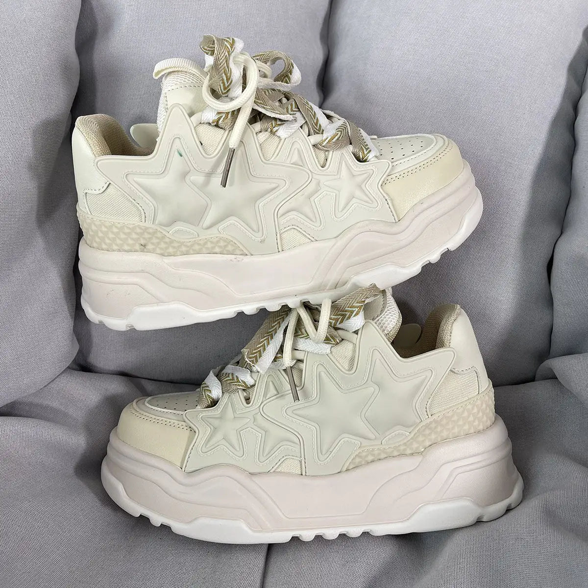 Fashion Platform Increased Bread Men's and Women's Autumn and Winter New Couple Sports Casual Shoes for Woman Sneaker