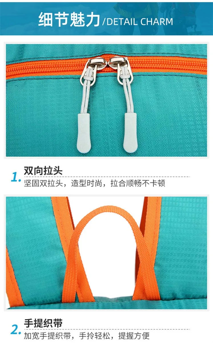 Best-selling sports and outdoor backpacks lightweight travel portable folding bags hiking bags cycling waterproof backpacks