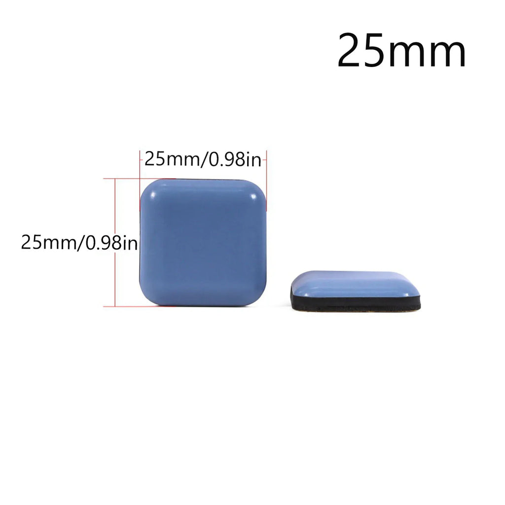 4~16pcs Feet Gliders Sliding Pads Home Furniture Sliders Furniture Gliders PTFE  Floor Mover Pads For  Household Hardware