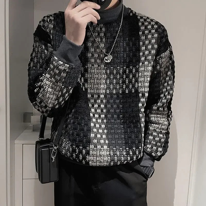ABOORUN Men's Casual Pullover