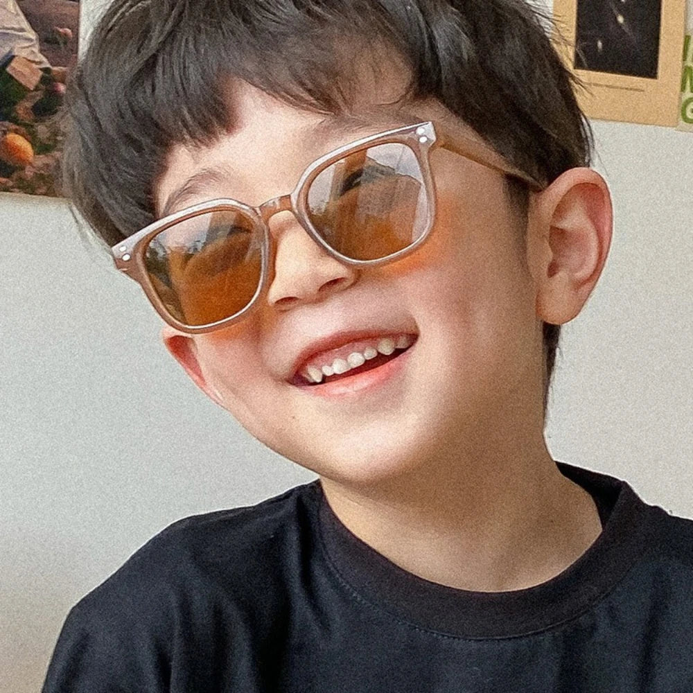 Sun Glasses Cute Children Sunglasses Fashion Glasses Uv400 Square Sunglasses For Kids Fashion Outdoor Activities Children