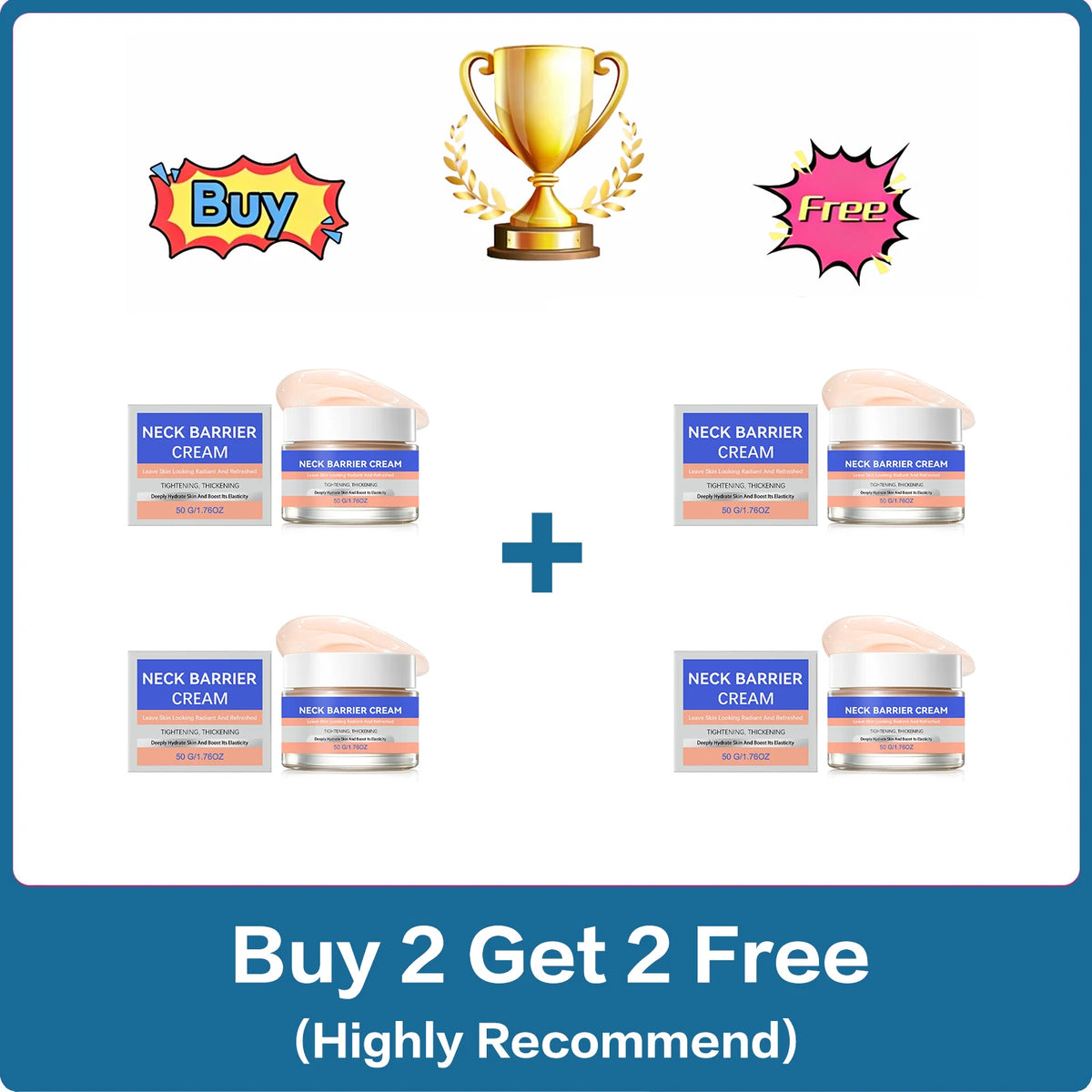 Neck Firming Massage Cream Deep Moisturizing Neck Lines Smoothing Skin Tightening Gentle Hydrating Soft Smooth Daily Neck Care