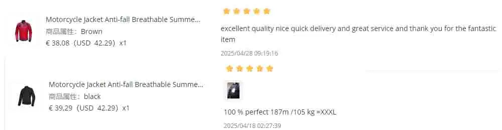 Motorcycle Jacket Anti-fall Breathable Summer Men Coat Moto Protective Gear Motorbike Riding Clothing Moto Jacket