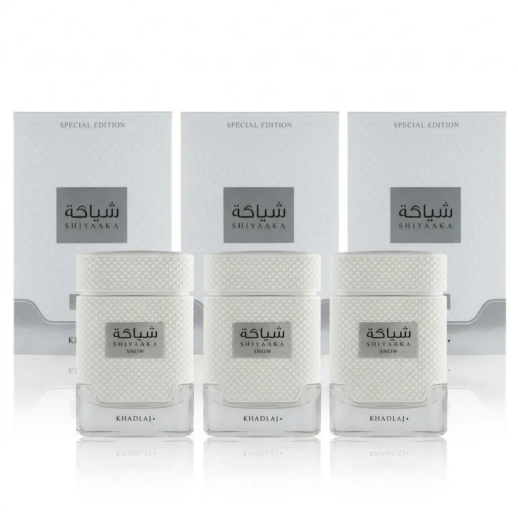 Elegant Shiyaaka Snow Shadow Special Edition Scent Long Lasting Eau De Parfum Arabian Fragrance for Men Women Daily Wear