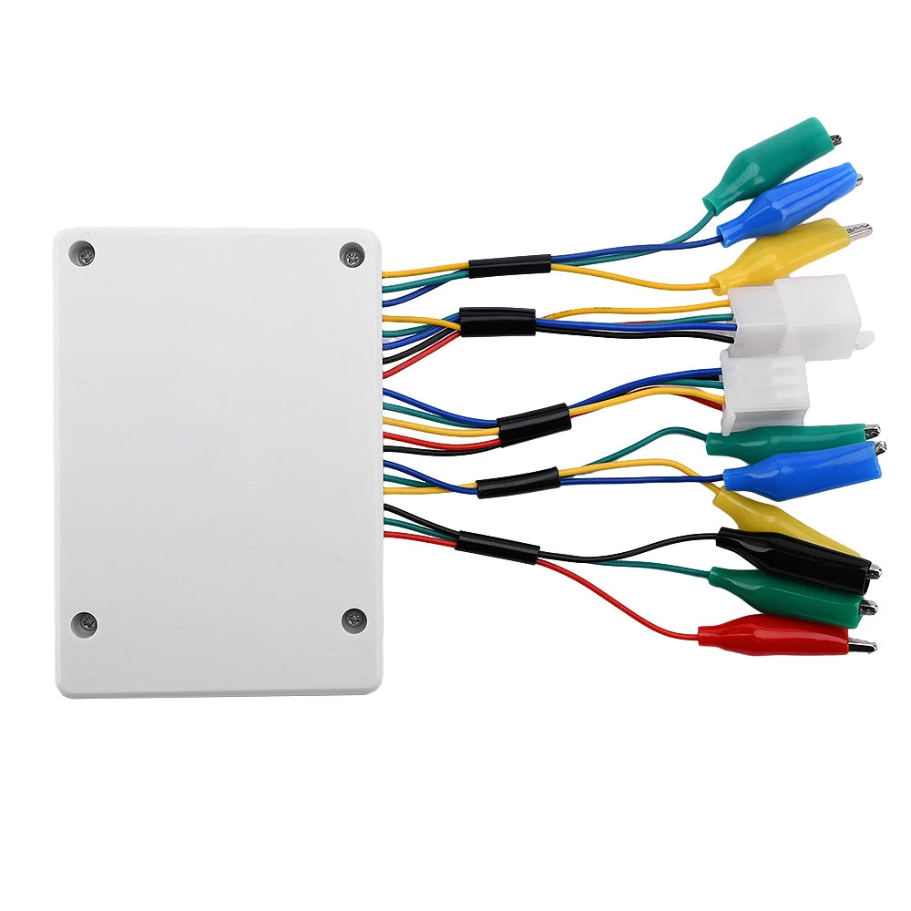 E-Bike Tester 24V 36V 48V 60V 72V E-Bike Brushless Motor Tester Scooter Brushless Car Motor Controller Tester for Motor Coil