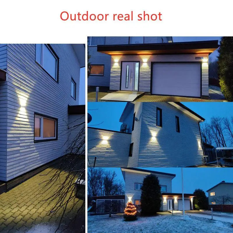 2W 4W 6W 8W 10W 12W LED Wall Light Outdoor Waterproof Modern Nordic style Indoor Wall Lamps Living Room Porch Garden Lamp