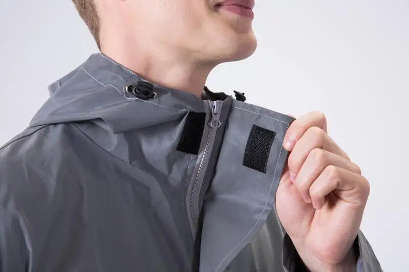 Reflective Jackets Men Autumn 2025 Hip Hop Hooded Coat Windbreaker Waterproof Casual sportswear Night Road Safety Jacket