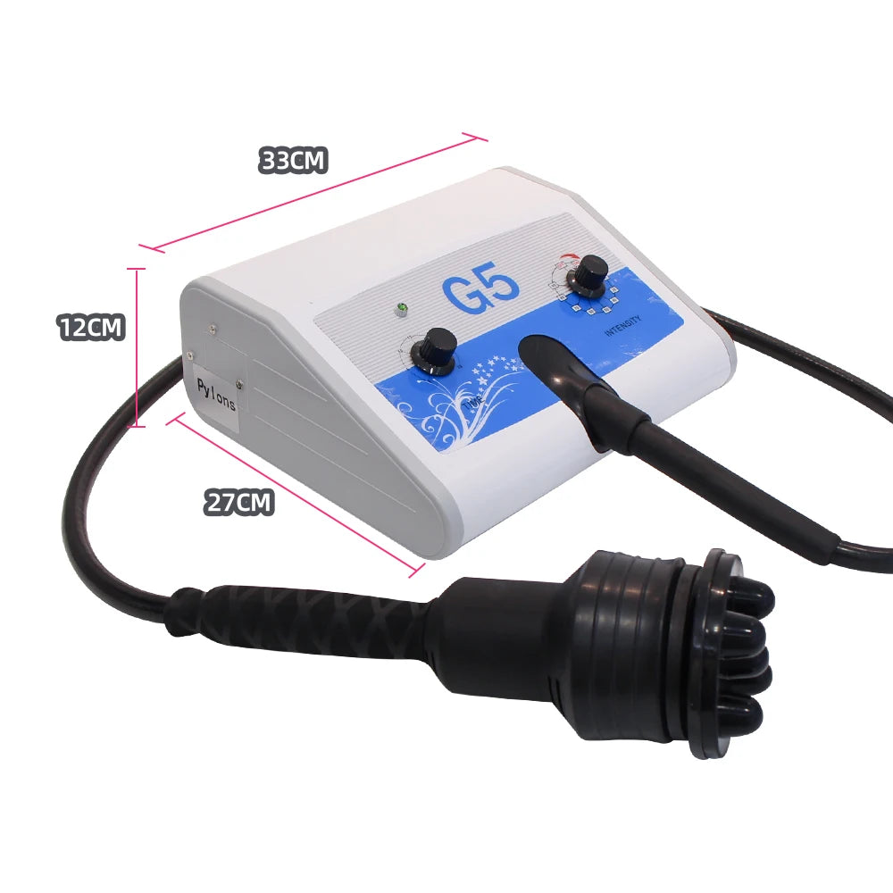 G5 Vibration Slimming Machine High Frequency Massager Fat Burning Body Shaping Vibrate Massage Anti Cellulite With 5 Tips Device