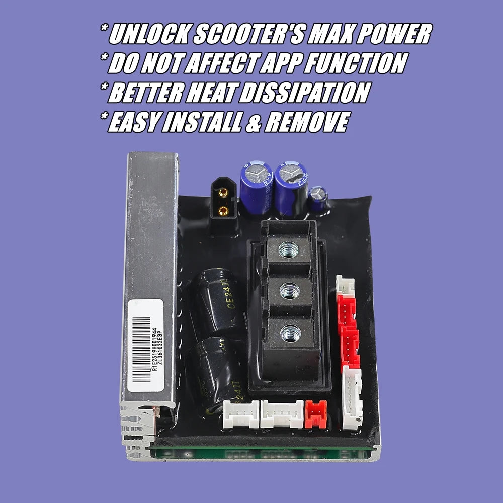 Refitted Speed-Unlimited Controller for NINEBOT SEGWAY E3 PRO E3 E3E E3D E3PRO D E Electric Scooter Max Speed 32km/h Motherboard