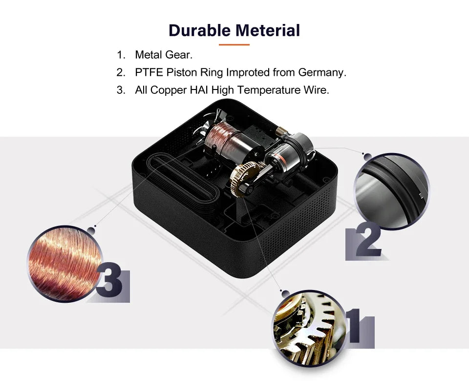 Original 70mai Portable Air Compressor Tire Inflator Air Pump for Car Tires DC 12V Tire Pump Preset tire pressure For Bike Ball