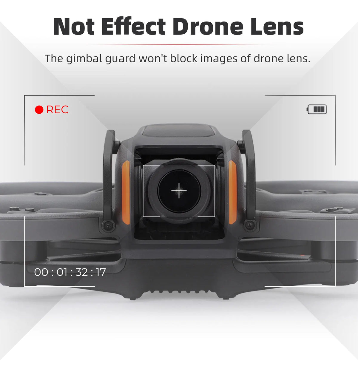 FOR DJI AVATA 2 Gimbal Bumper Aluminum Alloy Gimbal Guard Bump-resistant Camera Lens Protection for DJI Avata 2 Accessories