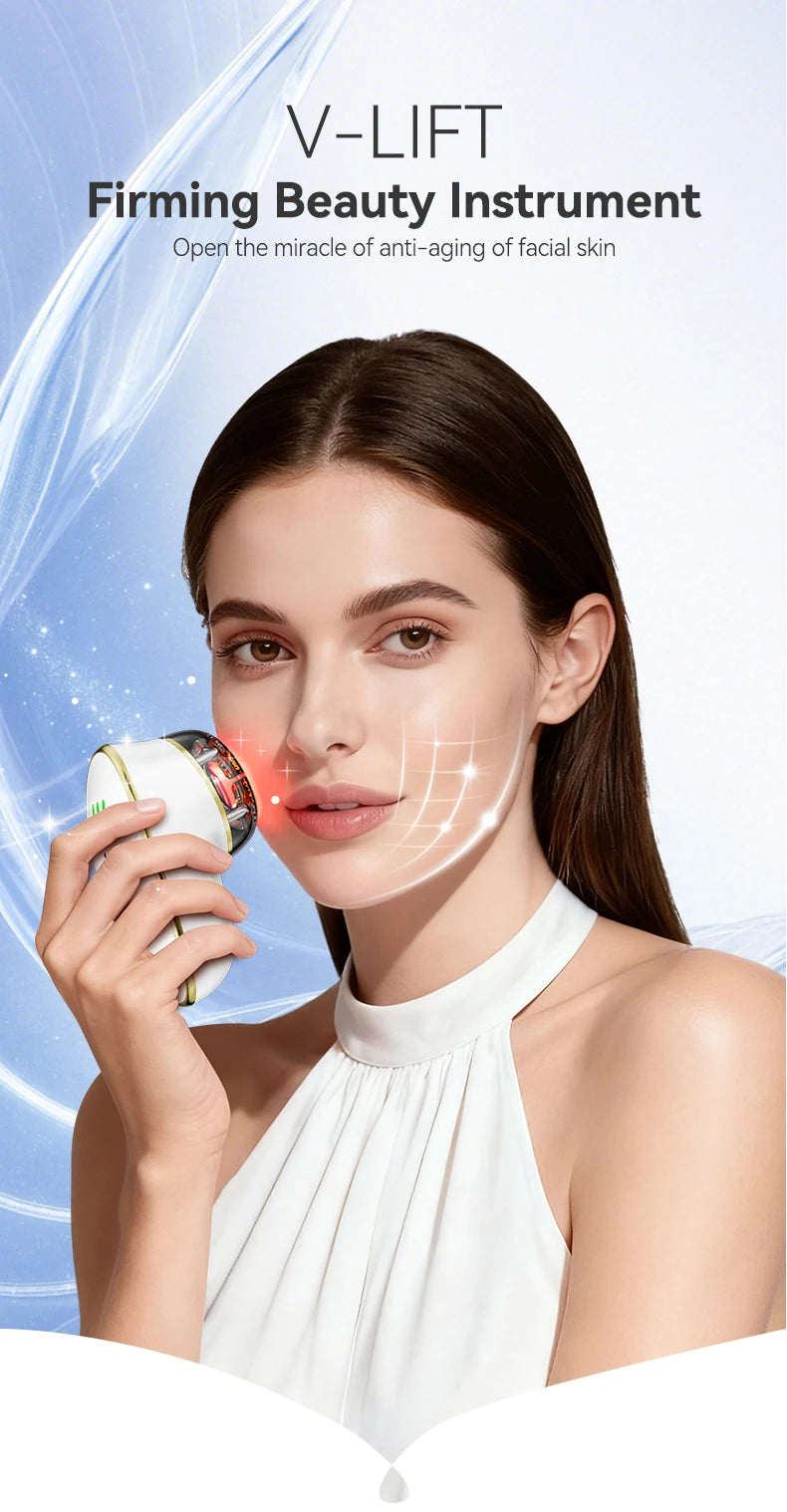 EMS Body Sculpting Massager 7 Color LED Vacuum Suction Anti Cellulite Machine Face Body Skin Firming Shaping Beauty Device
