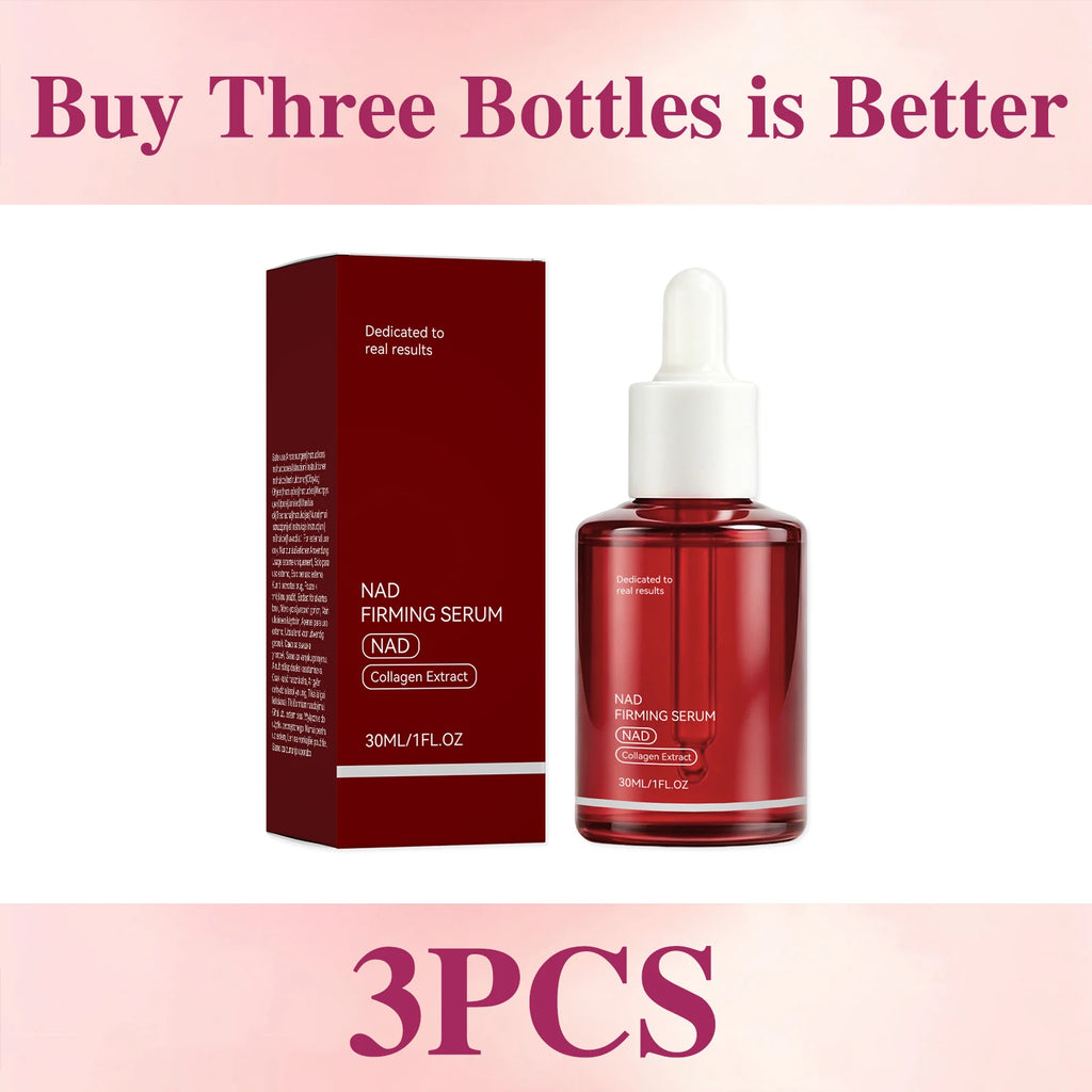 NAD+ Firming Facial Serum Collagen Peptide Essence Reduce Wrinkles Fine Lines Improve Skin Elasticity Hydrating Anti-Aging Serum