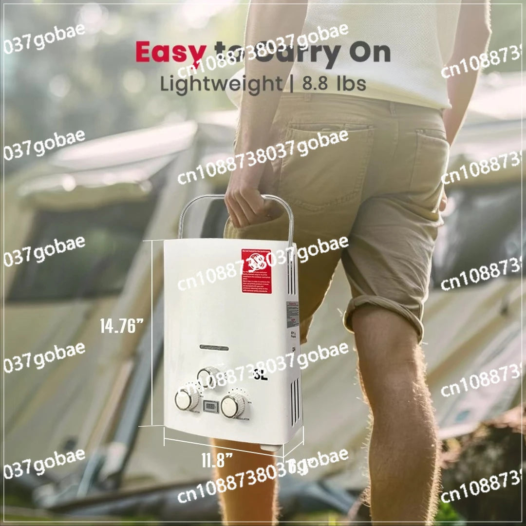 2026 new outdoor water heater for RV portable gas water heater camping water heater