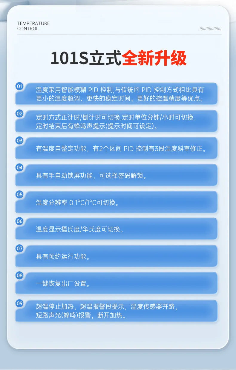 Electric Forced Air Drying Oven – Constant Temp High-Temperature Laboratory Oven for Medical & Herbal Use, Industrial Dryer