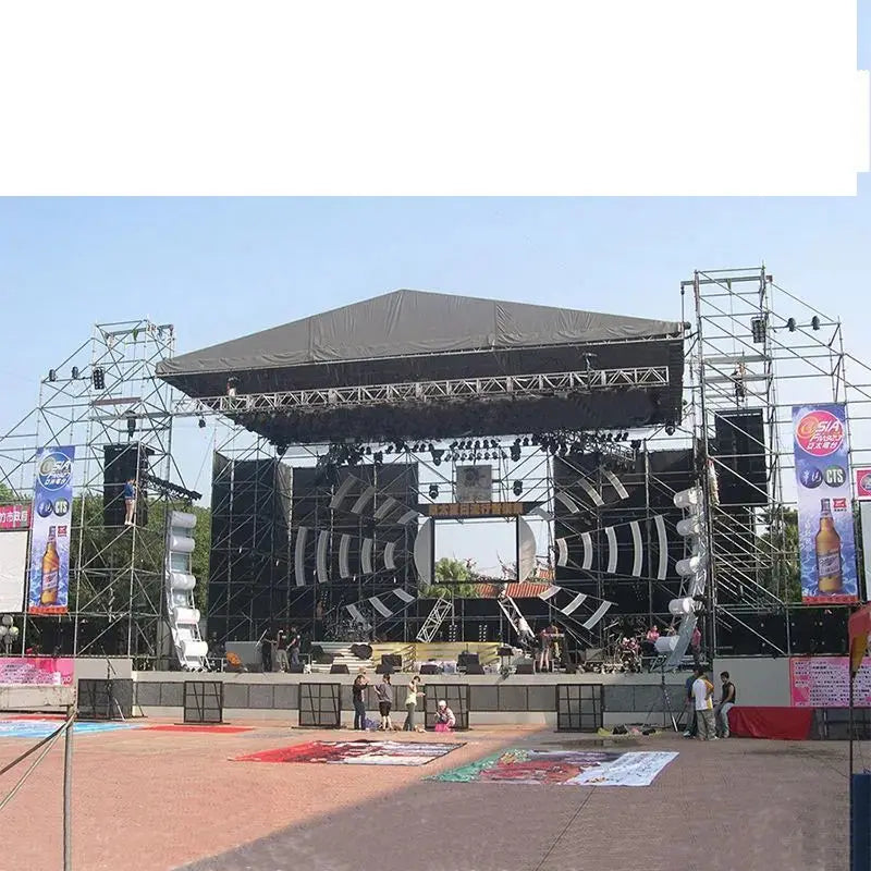 Factory Price Aluminum Mobile Global Lighting Booth Display Portable Trusses for Events