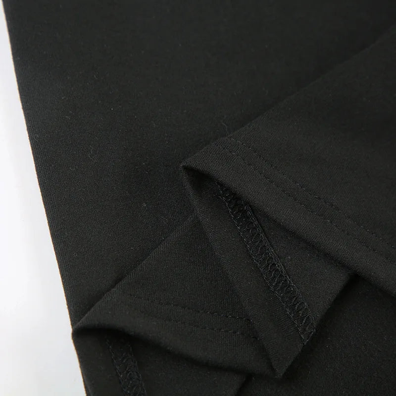 Hmsevenjz Black and White Bow Off Shoulder Long Dress for Women's Summer Sexy Slim Fit Short-sleeved Elegant Dress