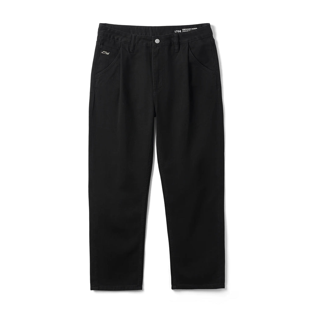 SIMWOOD Spring Summer New Loose Straight 10.5 oz Soft Fabric Jeans Men Casual  Denim Trousers