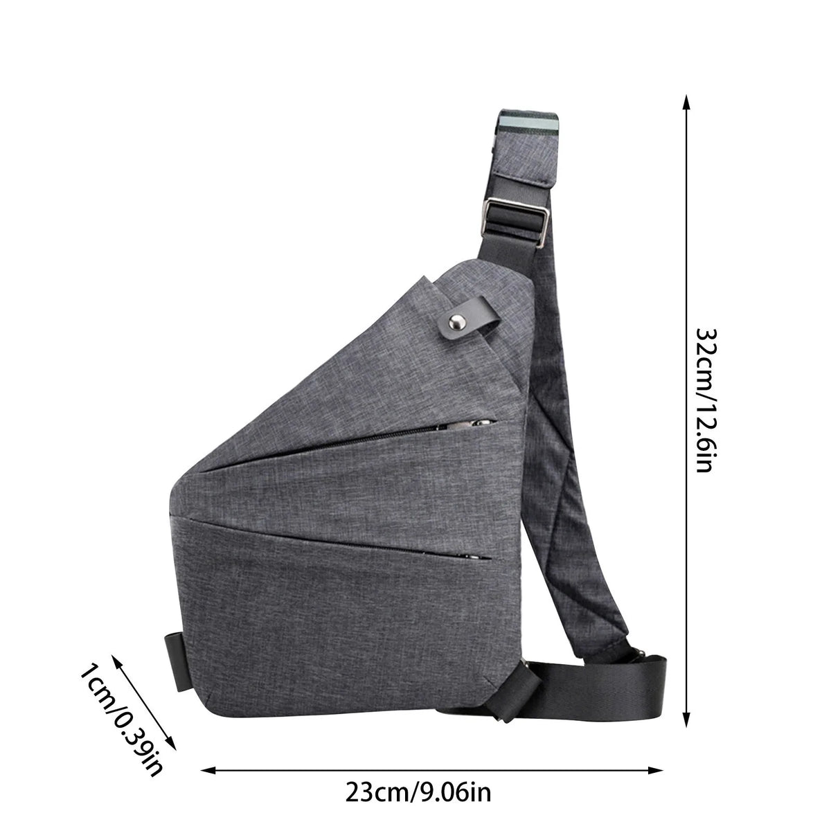 Multifunction Chest Bags Anti Theft Single Crossobdy Bags For Men Waterproof Male Cross Body Messenger Bag Fanny Pack Sac
