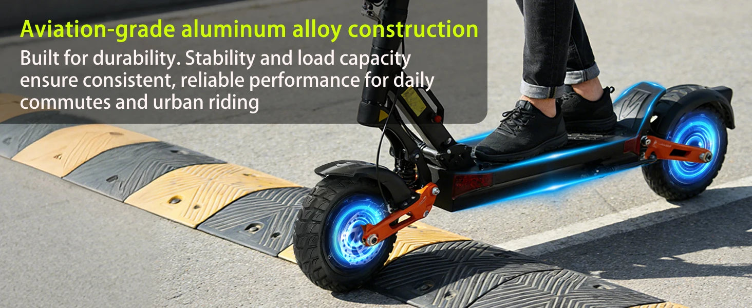 Electric Scooter  Dual Motor 2000W*2 for Adults, 60V Battery, 40mph Max Speed, Up to 50 Miles Range, 10 Inch Tires