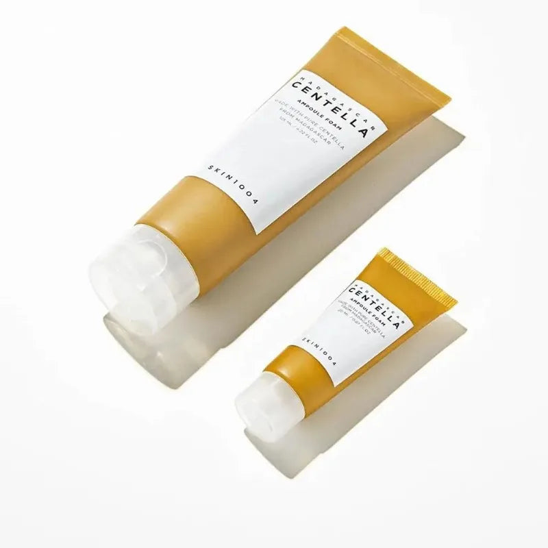 SKIN1004 Madagascar Centella Asiatica Skin Care Set 5pcs Facial Cleansing Oil Foam Ampoule Toner Cream Soothing Whitening Kit