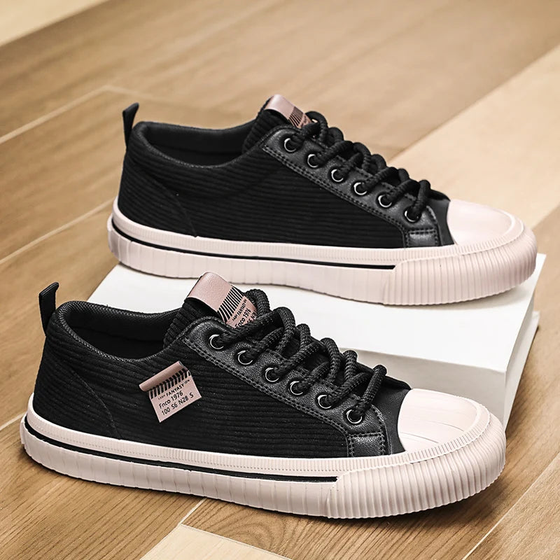 Fashion Men's Walking Sneakers Outdoor Man Casual Shoes Breathable Lightweight Board Shoes Platform Sport Footwear Running Shoes