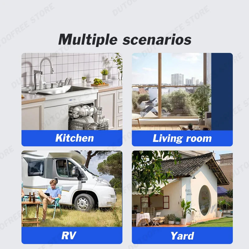 12V Electric Caravan Galley Water Pump 1.5 L/min Automatic Suction for Motorhome Boat Bottled Water System
