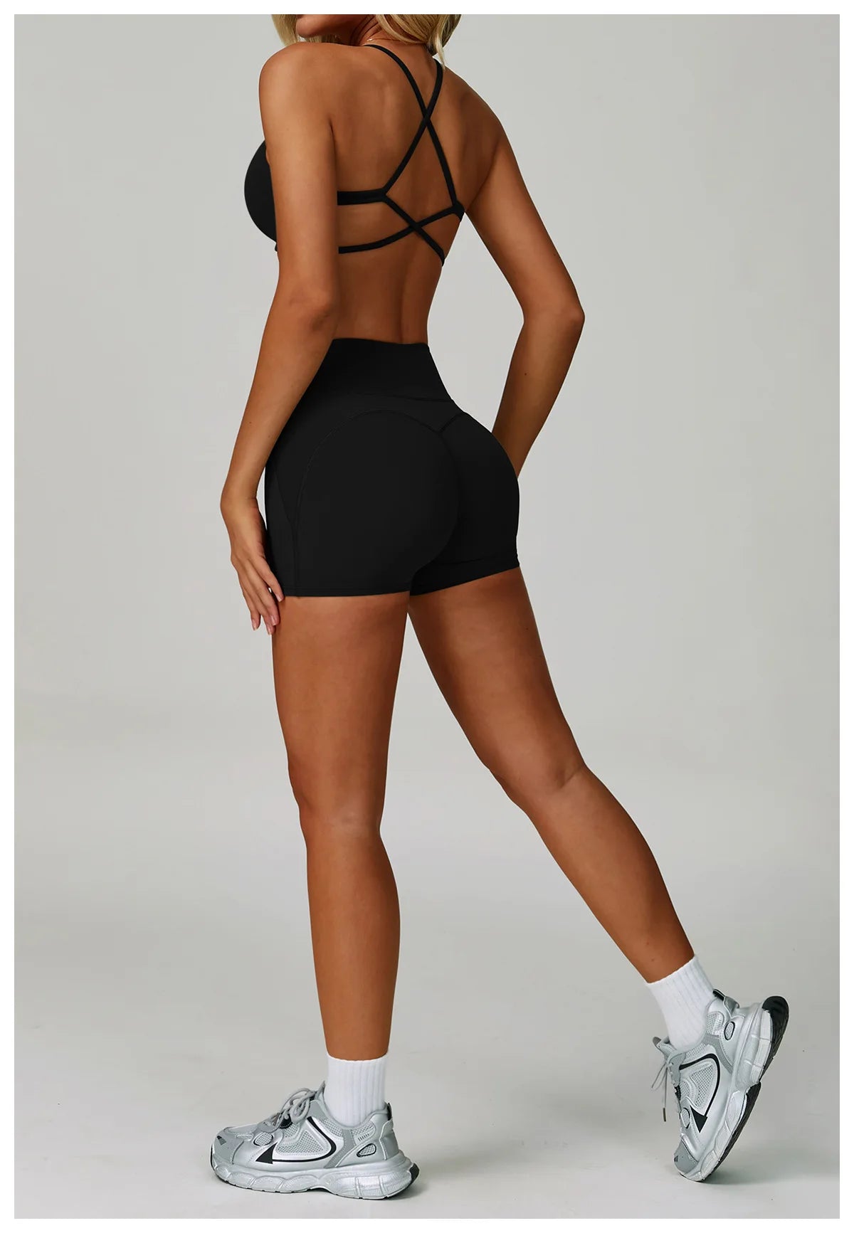 2Pcs Sets Women's Tracksuit Fitness Clothes Yoga Sets Sportswear Workout Bra High Waist Leggings Set Gym Clothing Sports Suits