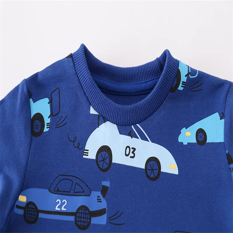 Cars Suits 2-7T New Arrival Autumn Winter Long Sleeve 2 PCS Boys Clothing Sets Cotton  Children's Outfits Hot Selling