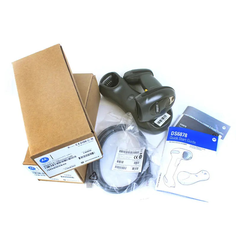 Symbol Motorola Zebra DS6878-SR20007WR Industrial Grade 1D Wireless Bluetooth Barcode Scanner