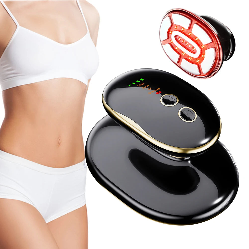 RF Body Slimming Machine 4 in 1 EMS Fat Burner Belly Fat Burning Slim Shaping Lose Weight Cordless Cellulite Massager