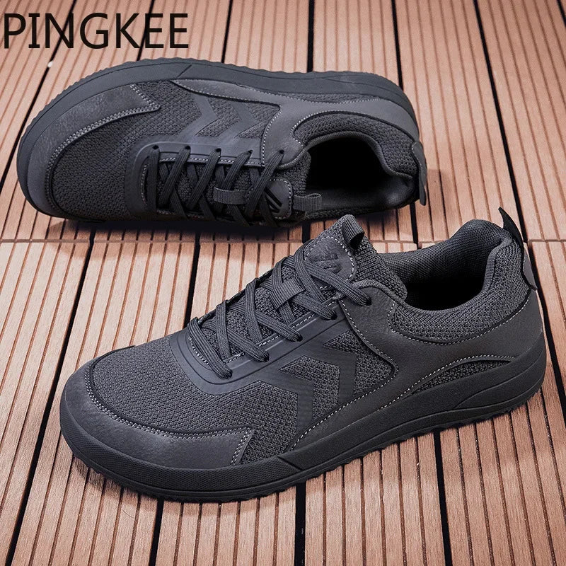 PINGKEE VENOCON Minimalist Wide ToeBox Feet Barefoot Athletic Winter Casual Shoes Sneakers Footwear Men Women Nose Man Boots