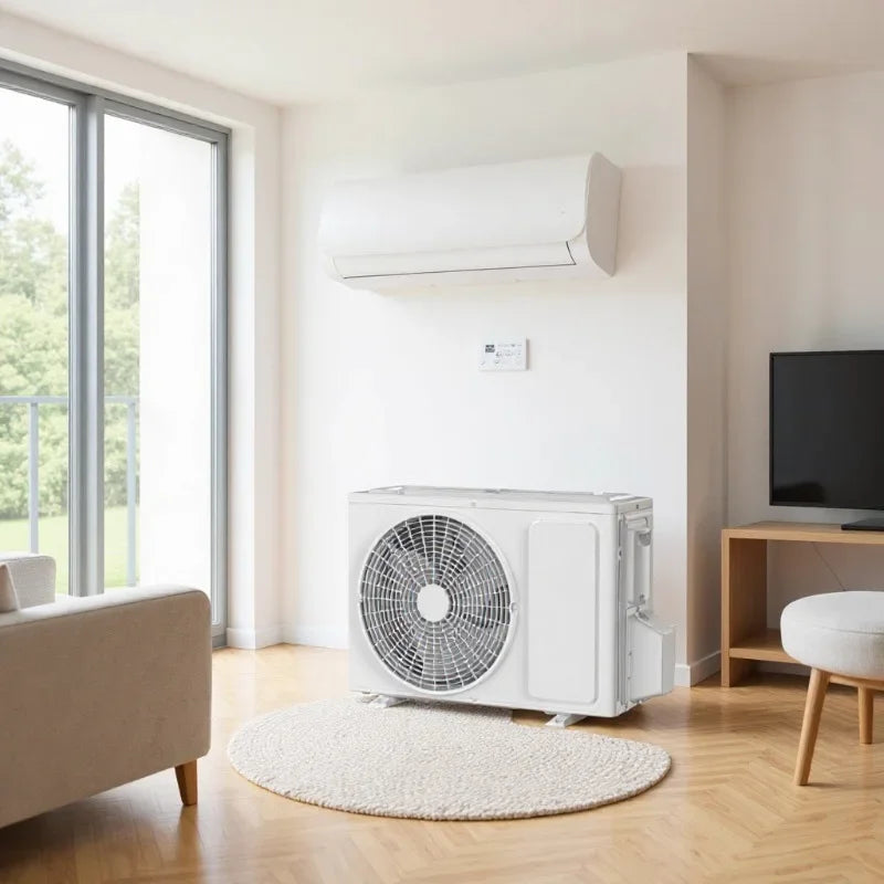 Inverter Split-Type Wall-Mounted Air Conditioner, 1.5 HP, 12,000 BTU, R32, Energy-Efficient Cooling and Air Purifica(Customized)