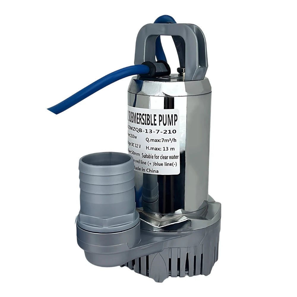 12V 24V DC Solar Submersible Water Pump Pure Copper Winding Motor High Lift Deep Well Water Pump For Farm Garden Irrigation